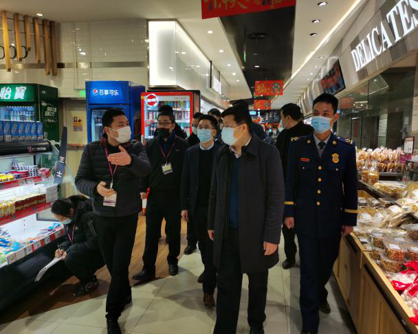 区委常委,区委办主任喻长兴到古田街道开展春节前安全检查-武汉市硚口