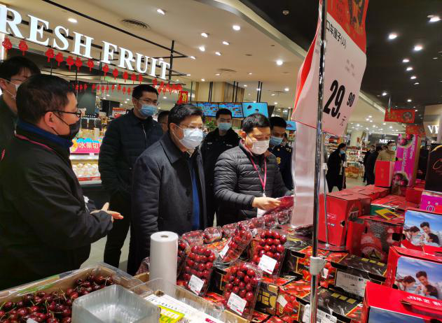 区委常委,区委办主任喻长兴到古田街道开展春节前安全检查-武汉市硚口